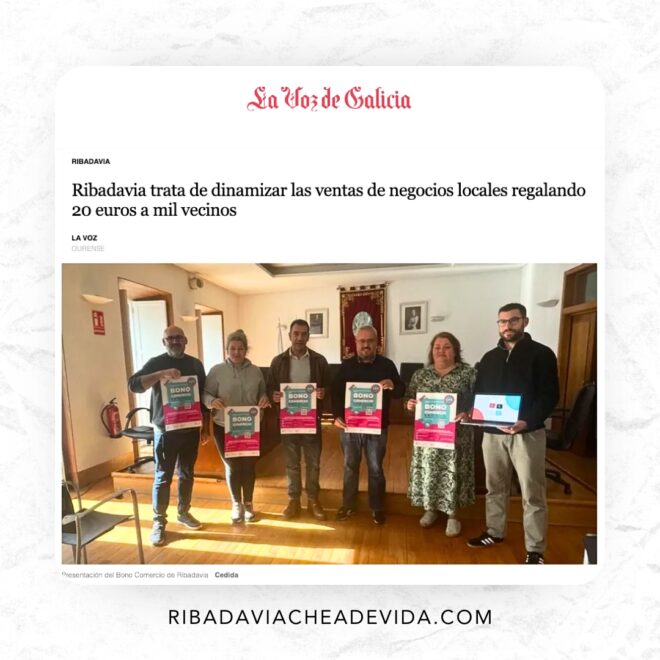 Bono Comercio Ribadavia